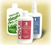 Novus Plastic Cleaner / Polish kit