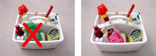 Diswashing detergent - Don't use