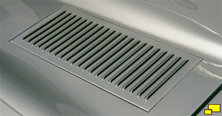 Early Jaguar E-Type  Welded Louvres