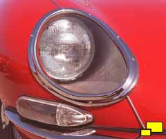 Jaguar E-Type series 1 headlight