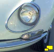 Jaguar E-Type Series 1.5 headlight