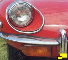 Jaguar E-Type series 2 headlight