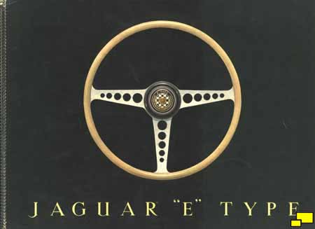 Jaguar E-Type brochure cover