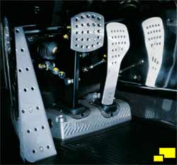 Ferrari Enzo pedal cluster