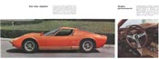 Lamborghini Miura P400 brochure page 4 and 5