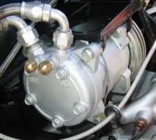 Lamborghini Miura a/c compressor