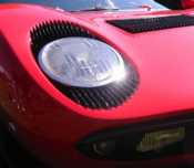 Lamborghini Miura headlight