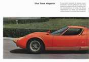 Lamborghini Miura P400 prochure page 4